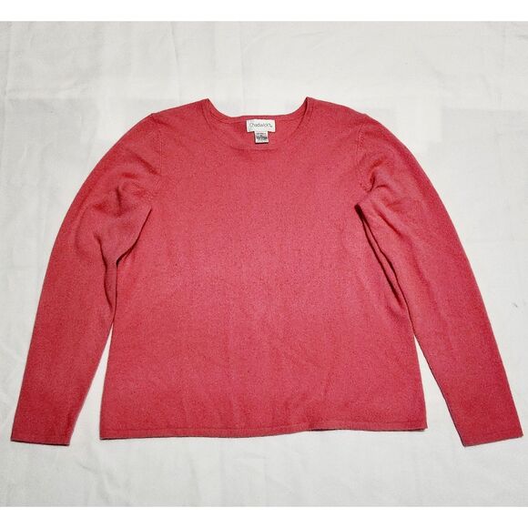 Chadwick's 100% Cashmere Sweater Women's Size XL Long Sleeve - Picture 2 of 6